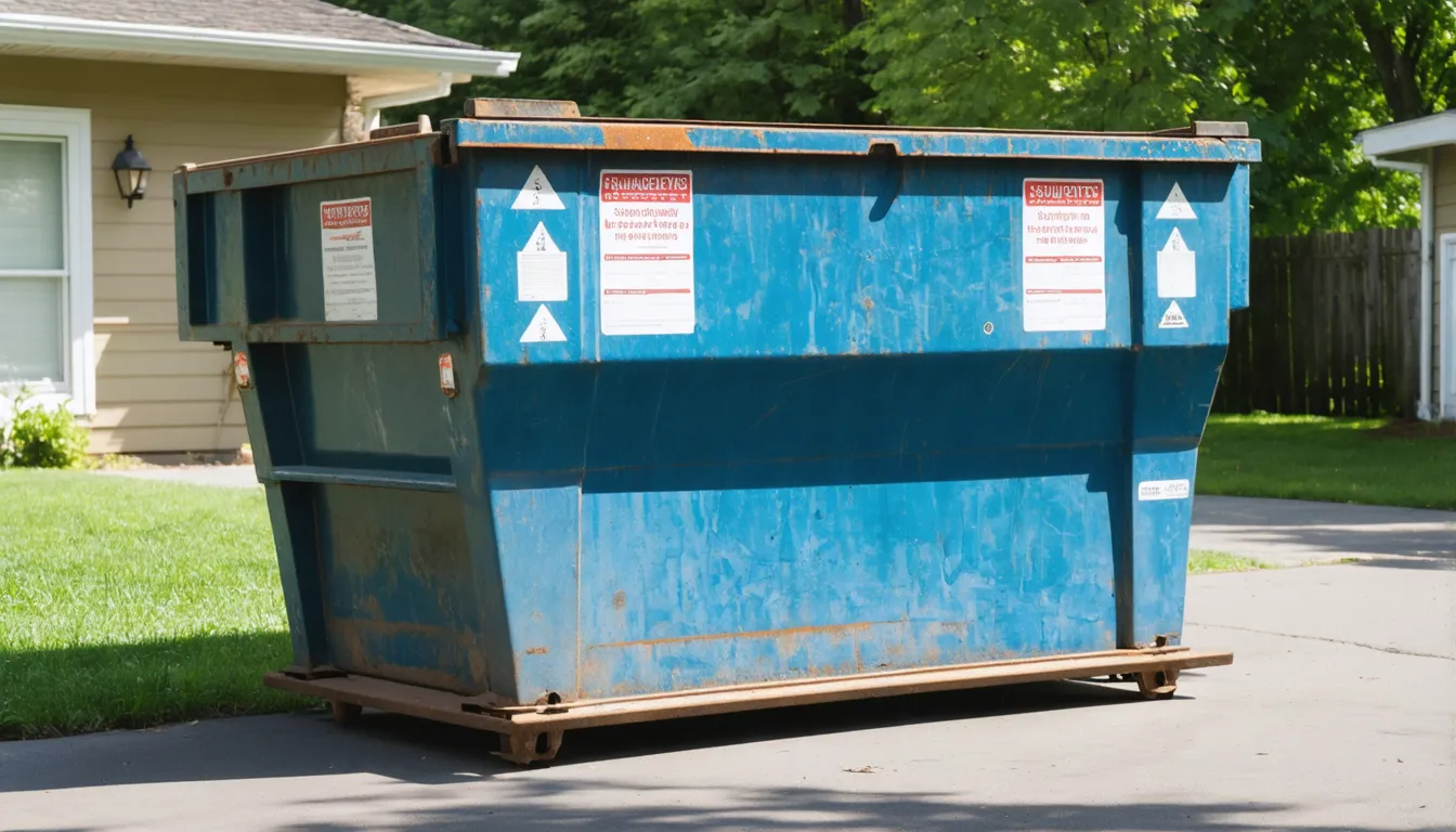 What Davison residents need to know about choosing dumpster sizes for home projects
